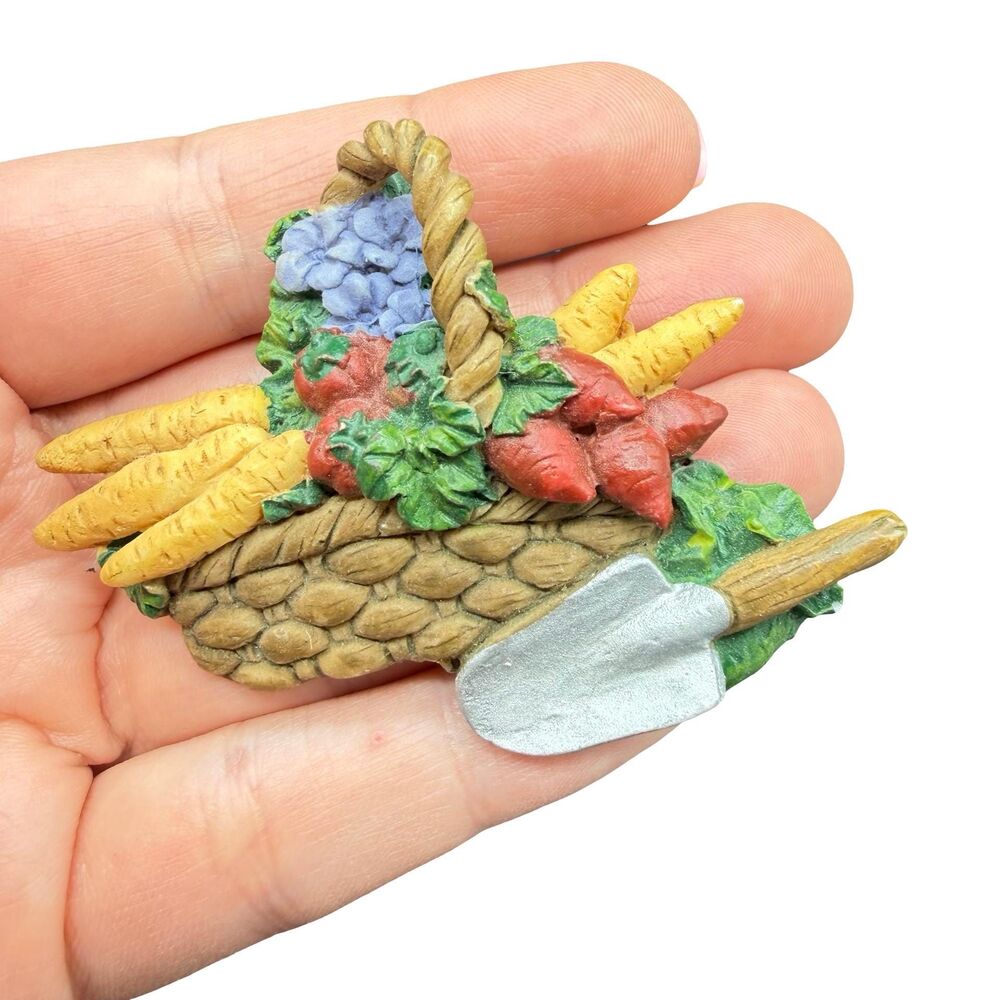 Vintage Jewelry Garden Brooch Gardening Jewelry Vegetable Brooch
